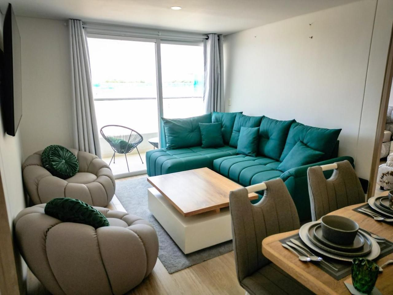 2 Hab Cerca Al Centro Cielo Mar Apartamento