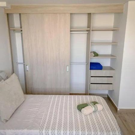 2 Hab Cerca Al Centro Cielo Mar Apartamento